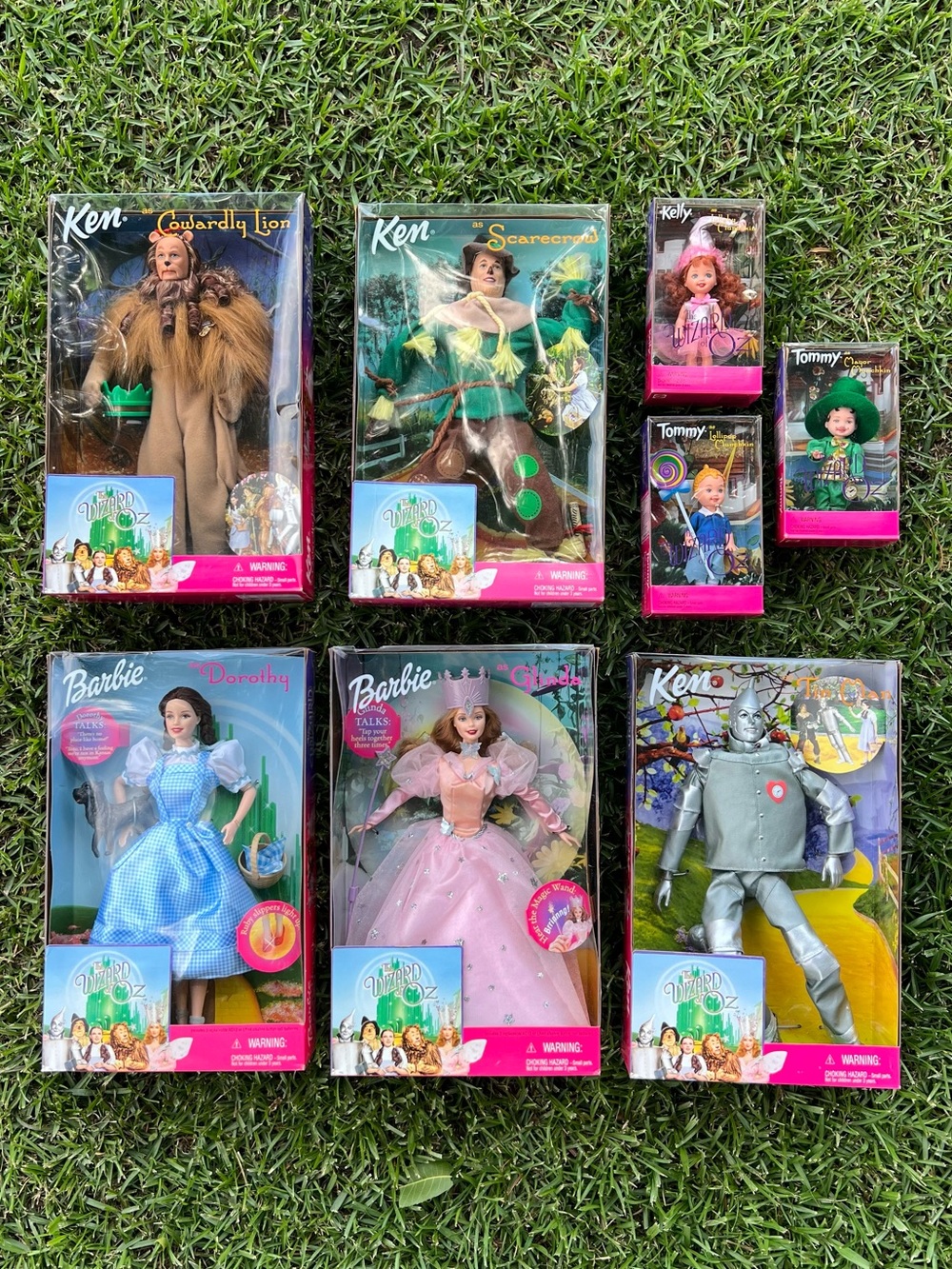 90’s Wizard of Oz Barbie & Ken 8-piece Boxed Set - Never Opened - Picture 1 of 15